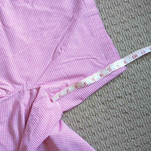 Northern Isles s12 Pink Gingham Shorts - Picture 6 of 8